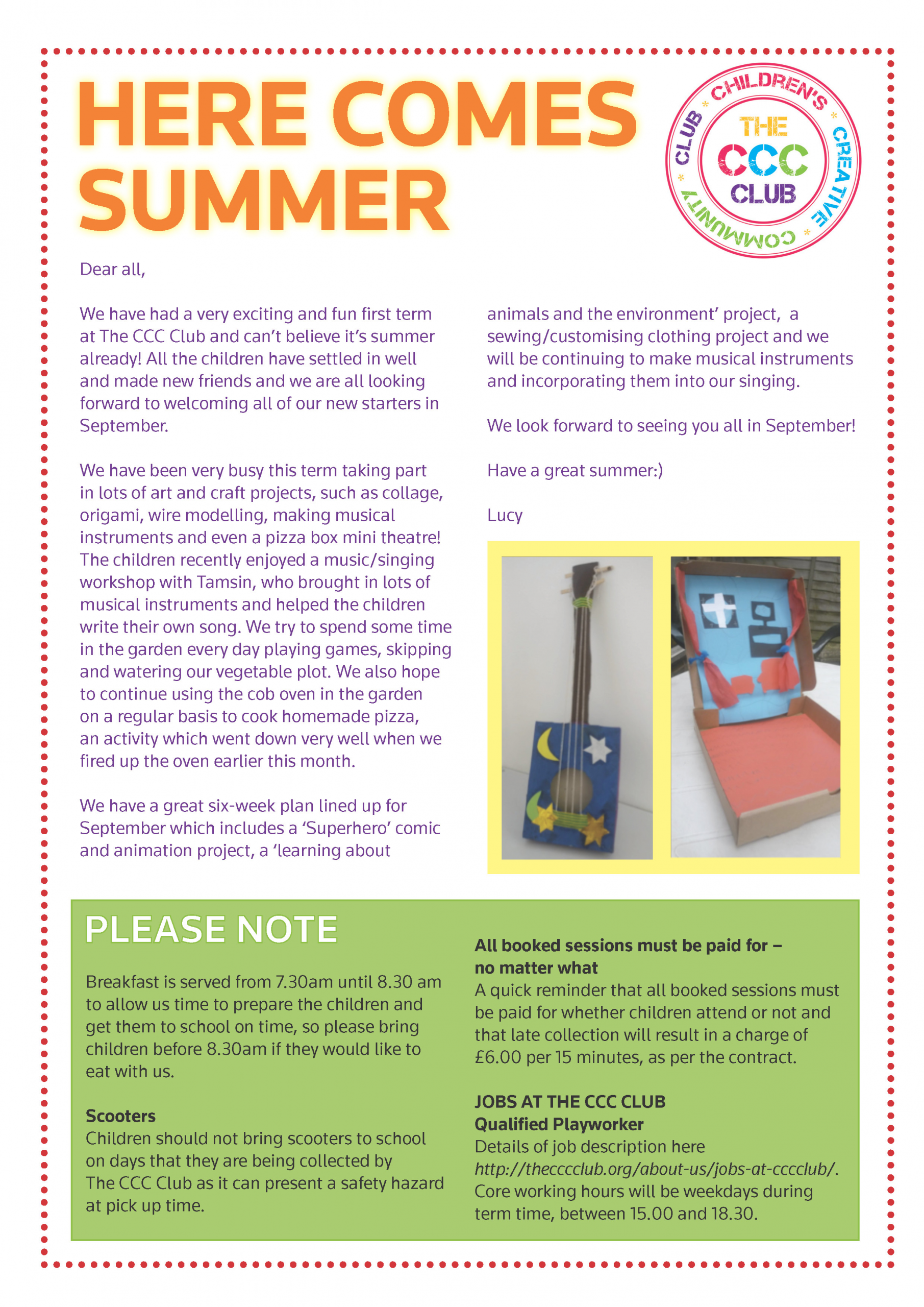 Summer Newsletters Ideas
 Summer 2014 Newsletter