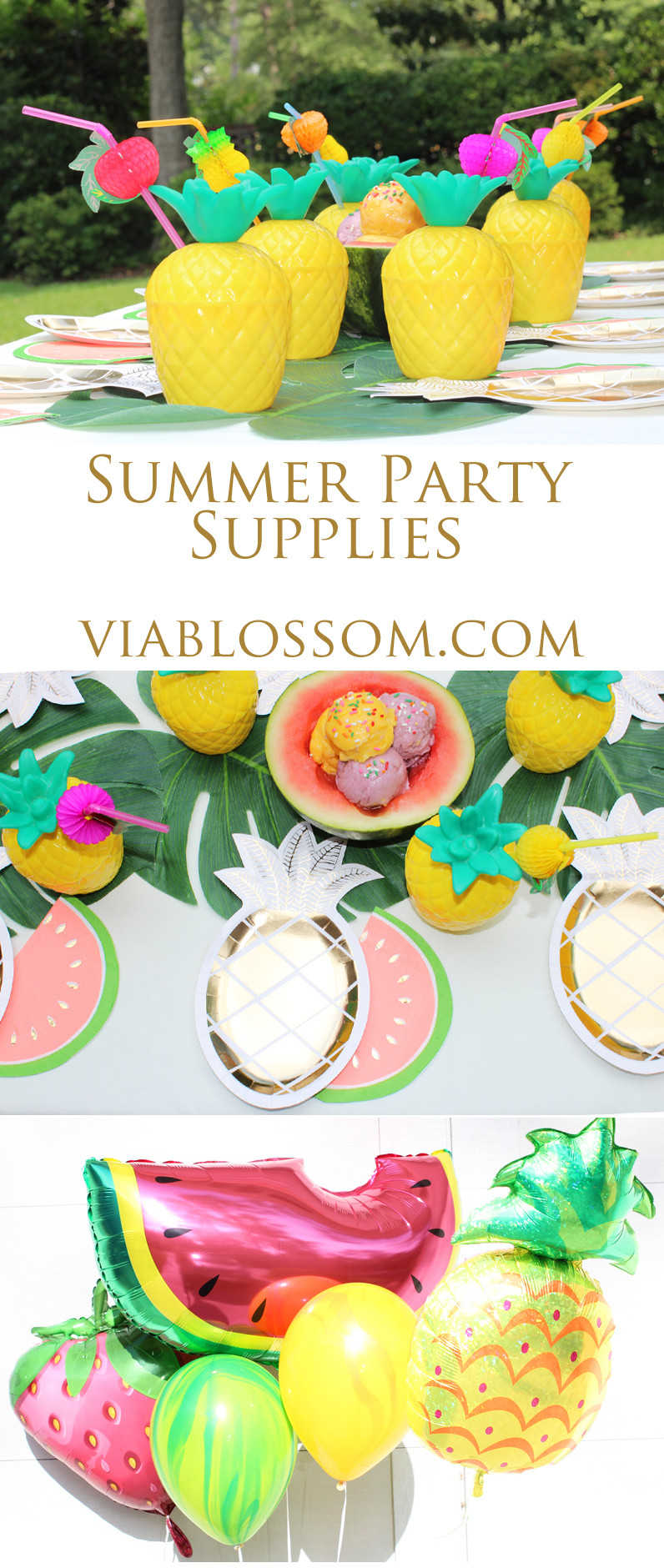 Summer Party Favor
 Must Have Summer Party Supplies Via Blossom
