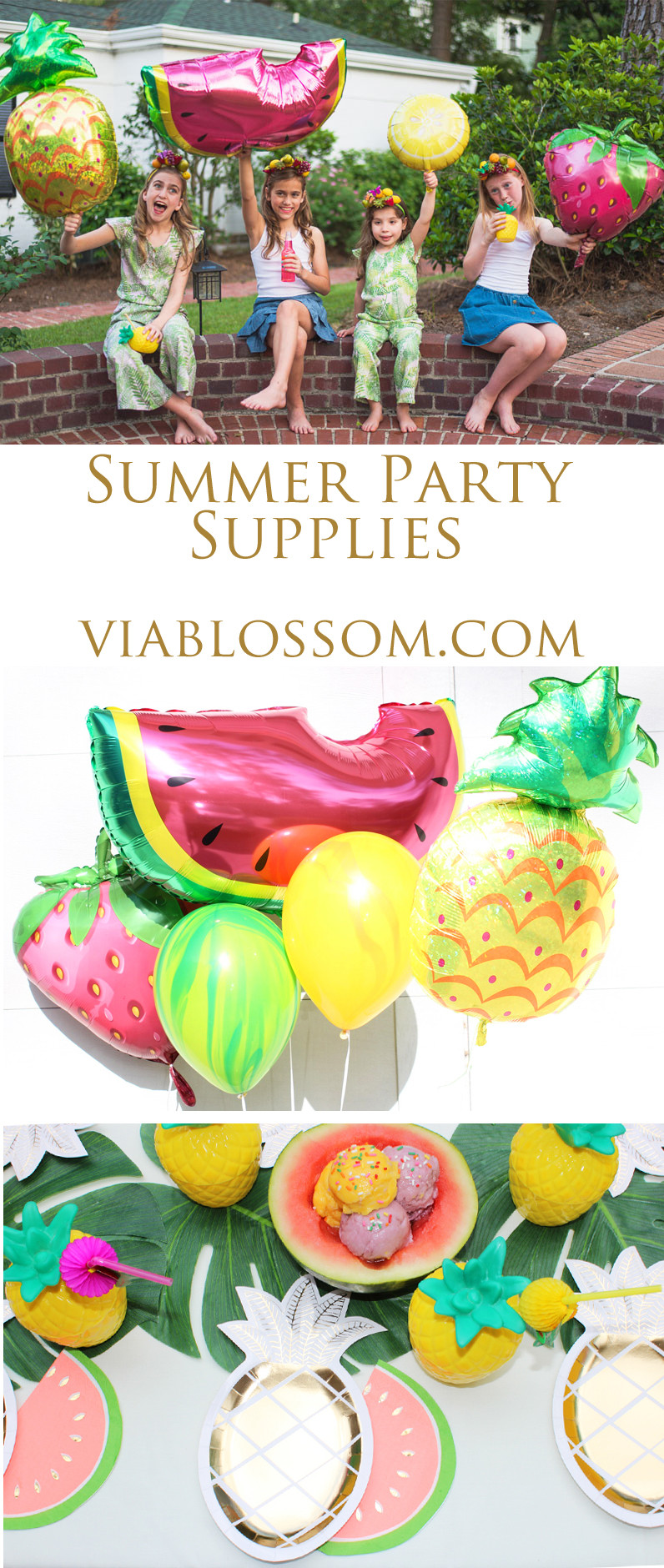 Summer Party Favor
 Must Have Summer Party Supplies Via Blossom