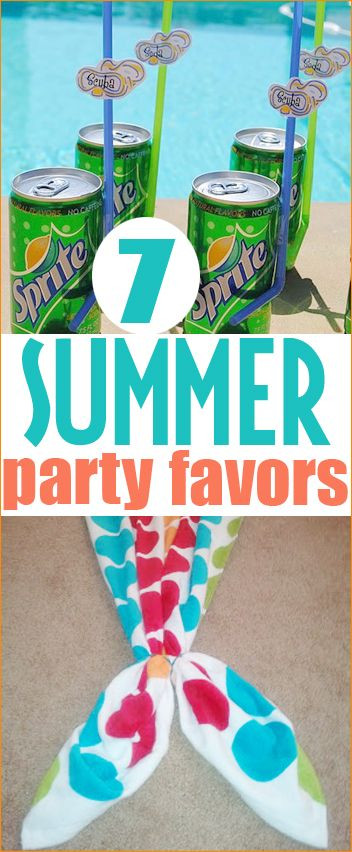Summer Party Favor
 Summer Party Favors