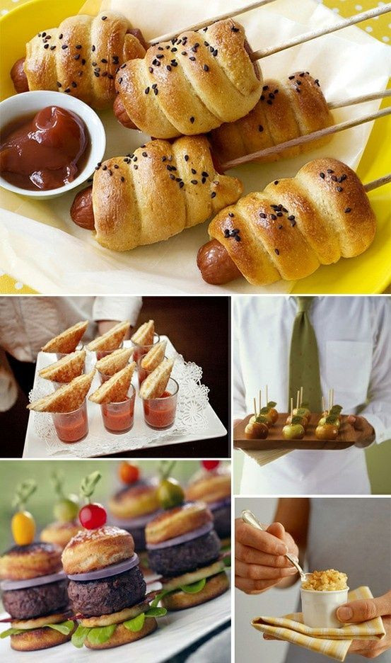 Summer Party Finger Foods
 Delicious alternative wedding day eats