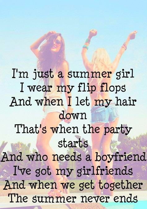 Summer Party Quotes
 Im Just A Girl Quotes QuotesGram