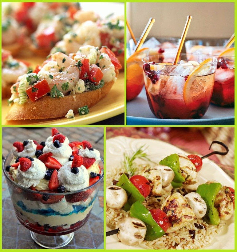Summer Party Snacks
 24 Summer Party Food Ideas Memorial Day 4th of July