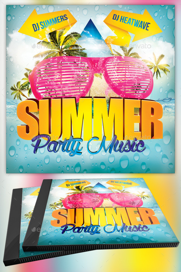 Summer Party Songs
 Summer Party Music CD Template by Yellow Emperor