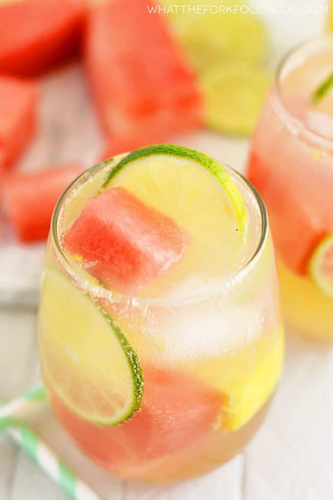 Summer Sangria Recipe
 Summer Sangria with Watermelon and Pineapple What the Fork