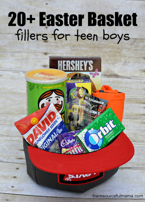 Teenager Easter Basket Ideas
 Teen Boy Easter Basket and 20 Ways to Fill It