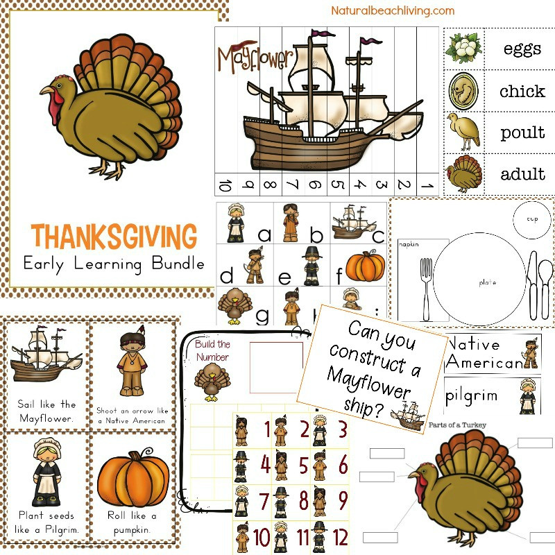 Thanksgiving Activities For Kindergarten
 The Best Kindergarten and Preschool Thanksgiving Theme