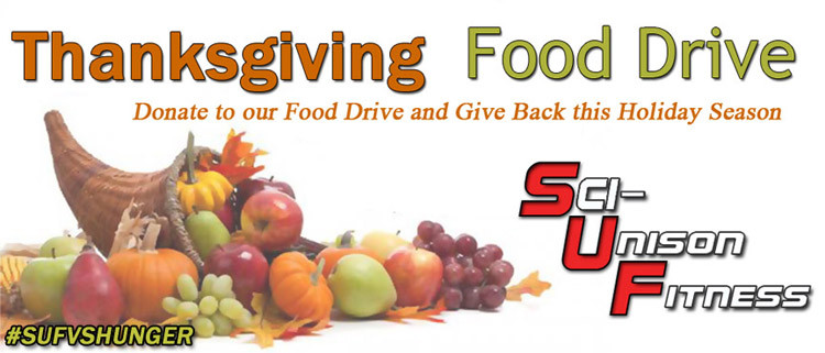 Thanksgiving Canned Food Drive
 SUF News