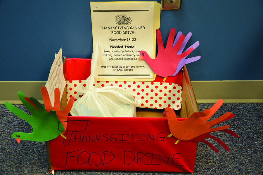 Thanksgiving Canned Food Drive
 South Lakes Sentinel Interact Club holds annual