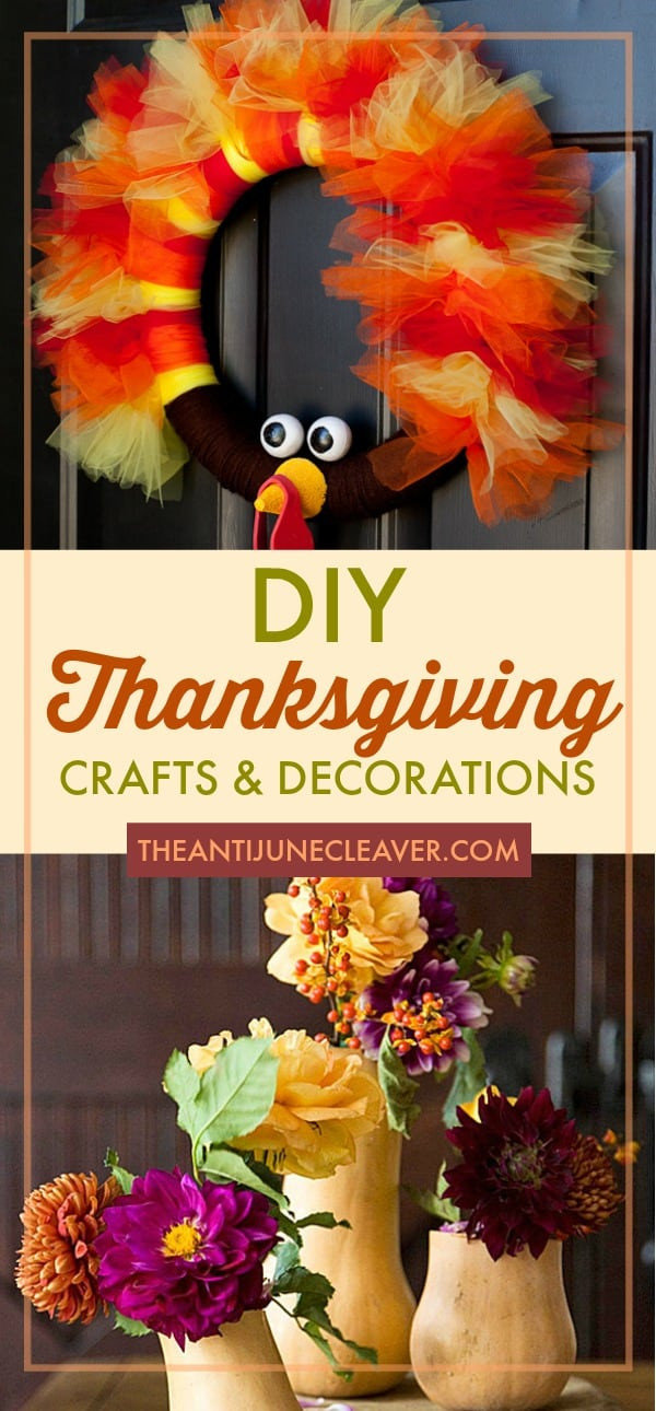 Thanksgiving Craft Ideas For Adults
 DIY Thanksgiving Decorations for Adults Anti June Cleaver