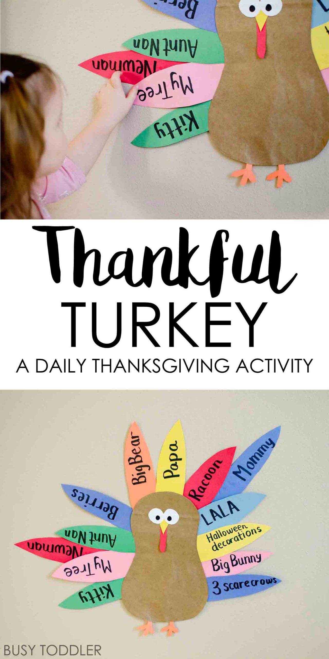 Thanksgiving Crafts For Infants
 Teaching Toddlers to be Thankful Busy Toddler