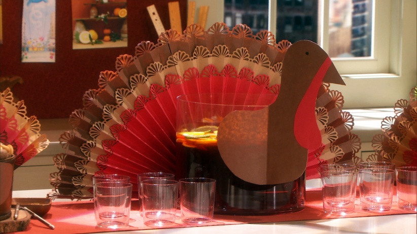 Thanksgiving Crafts Martha Stewart
 Thanksgiving Turkey Centerpiece Decoration Videos