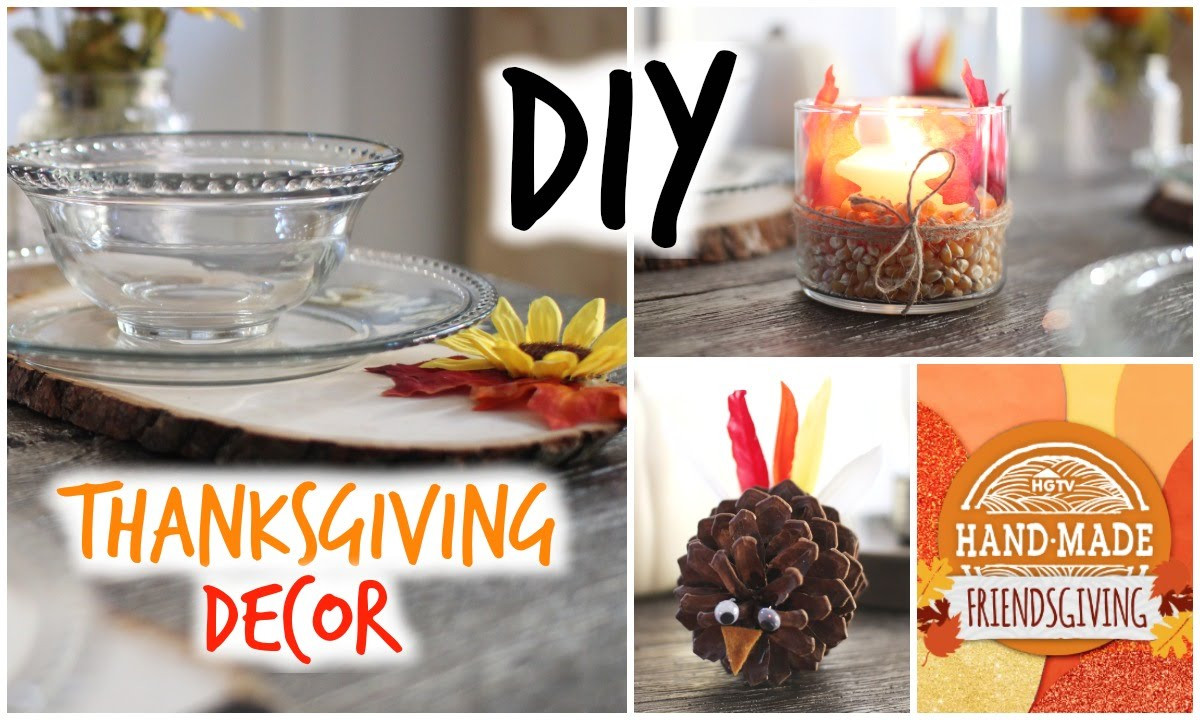 Thanksgiving Diy Decorations
 DIY Thanksgiving Decor Cute & Affordable