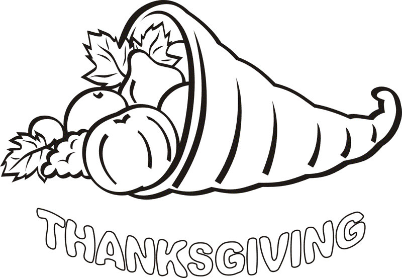 Thanksgiving Drawing Ideas
 Happy Thanksgiving Coloring Pages For Kids