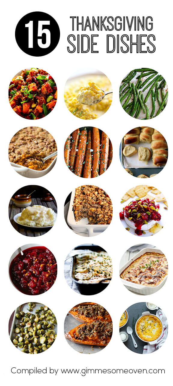 Thanksgiving Food Dishes
 15 Thanksgiving Side Dishes