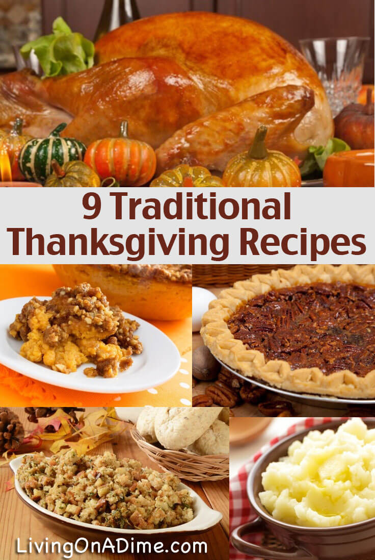 Thanksgiving Food Dishes
 Traditional Thanksgiving Recipes Dinner For 10 For Less