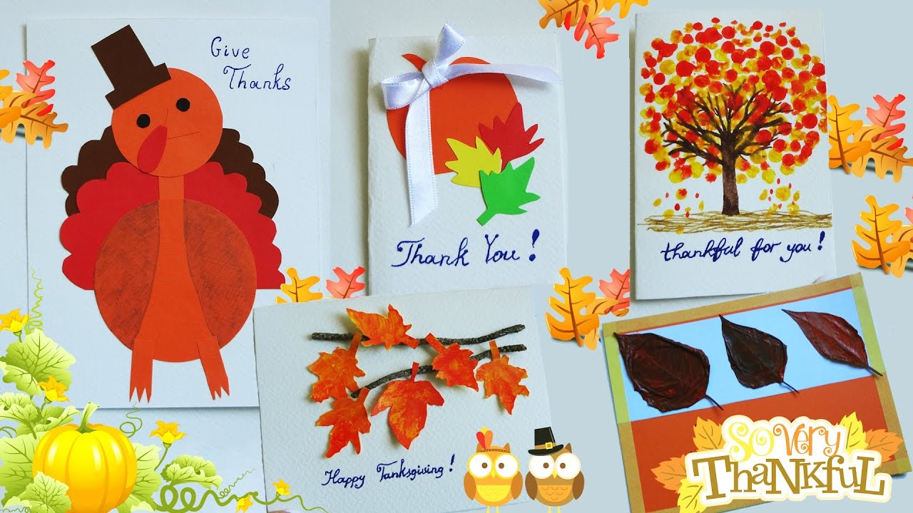 Thanksgiving Gift Cards
 DIY THANKSGIVING Cards