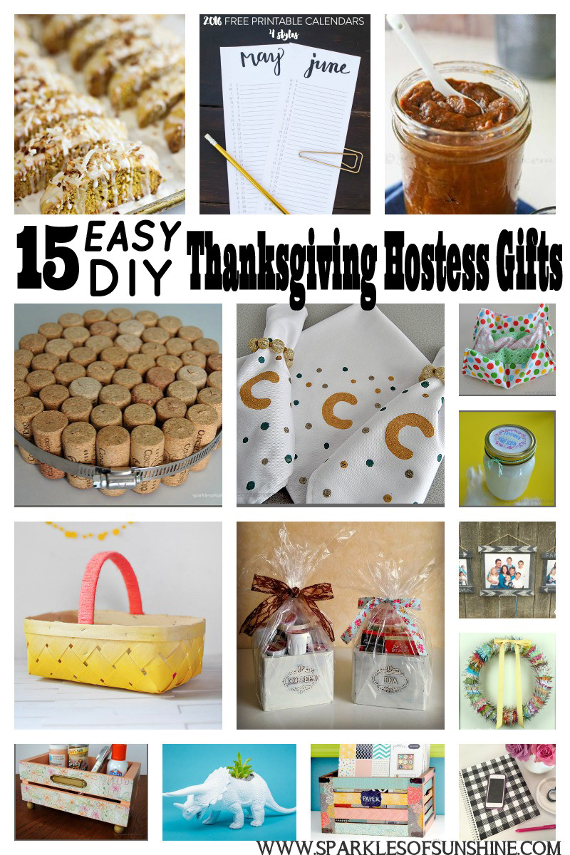 Thanksgiving Gift
 15 Easy DIY Thanksgiving Hostess Gifts Sparkles of Sunshine