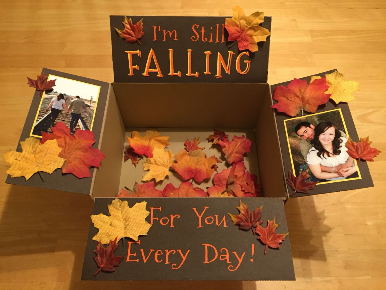 Thanksgiving Gifts For Boyfriend
 "I m Still Falling For You Every Day" Care Package