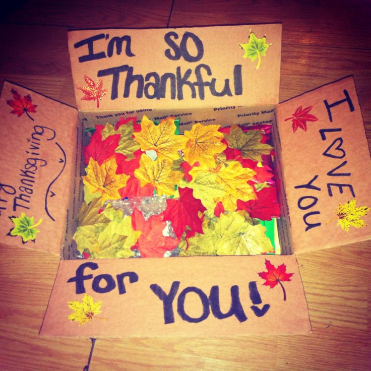 Thanksgiving Gifts For Boyfriend
 75 best Care Package Ideas images on Pinterest