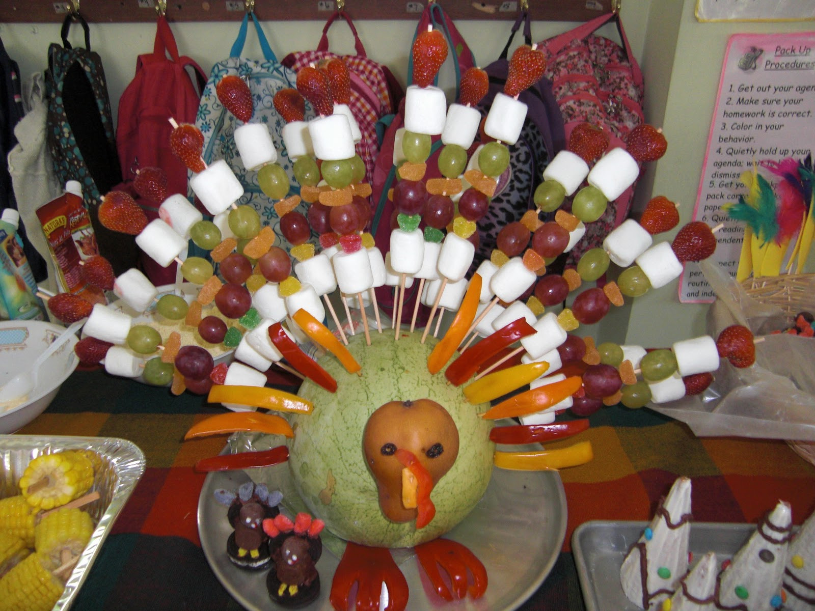 Thanksgiving Party Food Ideas
 Unpluckable Thanksgiving Party in My Class