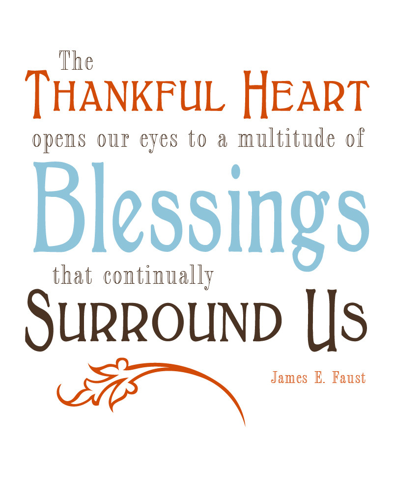 Thanksgiving Quotes Lds
 21 Days of Gratitude Challenge Free Thanksgiving Subway