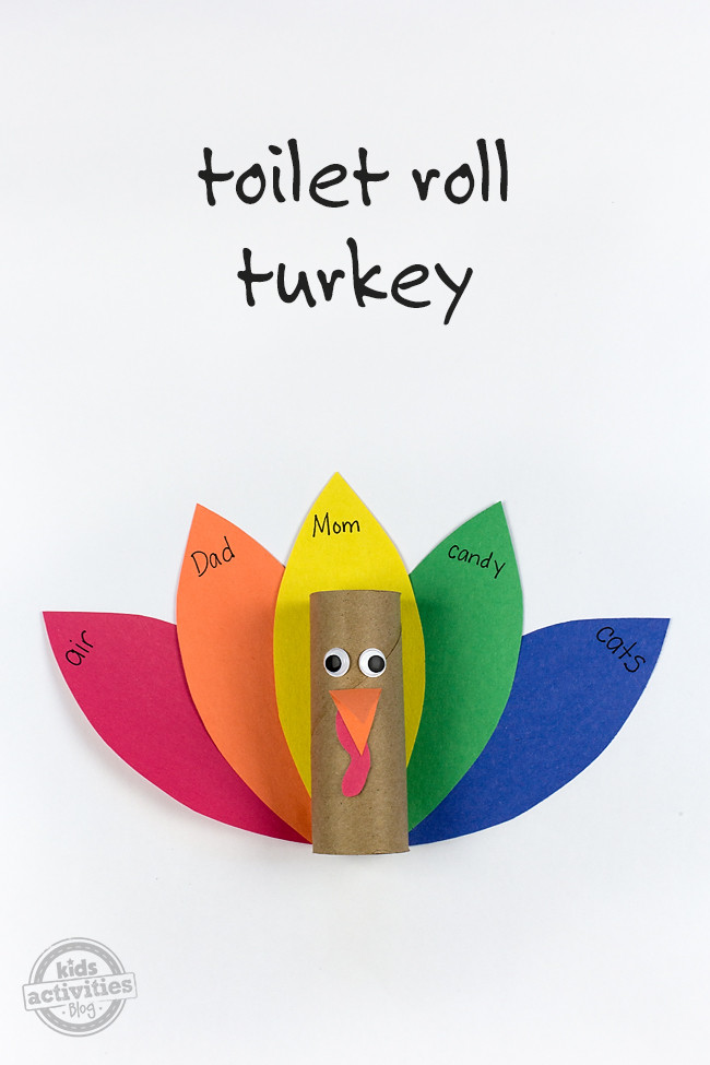 Thanksgiving Toilet Paper Roll Crafts
 Easy Toilet Paper Roll Turkey