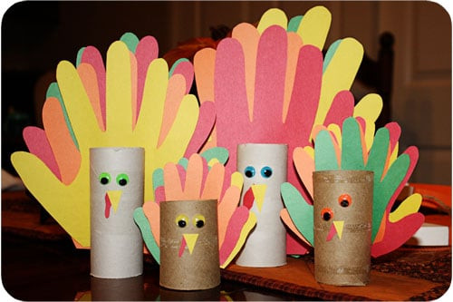 Thanksgiving Toilet Paper Roll Crafts
 18 Thanksgiving Inspired Hand Turkey Crafts For Kids