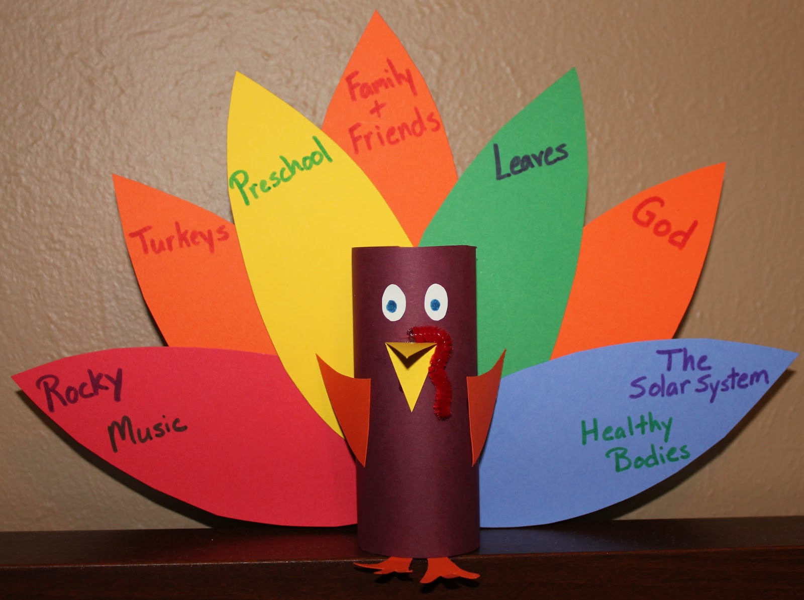 Thanksgiving Toilet Paper Roll Crafts
 Thanksgiving Turrkey Toilet Roll Craft 1