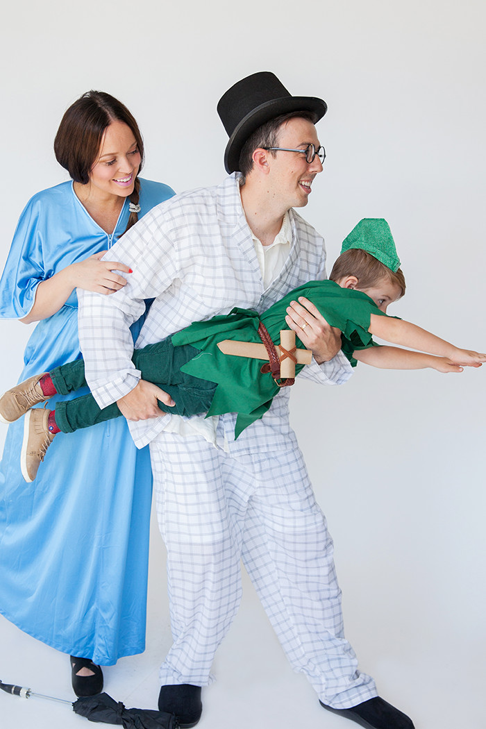 Trio Halloween Costume Ideas
 Halloween Family Costumes Peter Pan Say Yes