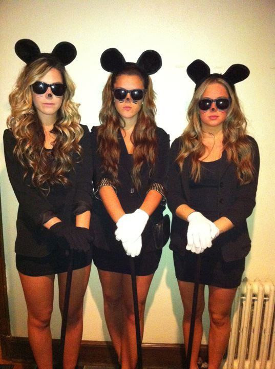 Trio Halloween Costume Ideas
 13 Basic Halloween Costumes Girls Can t Stop Wearing But
