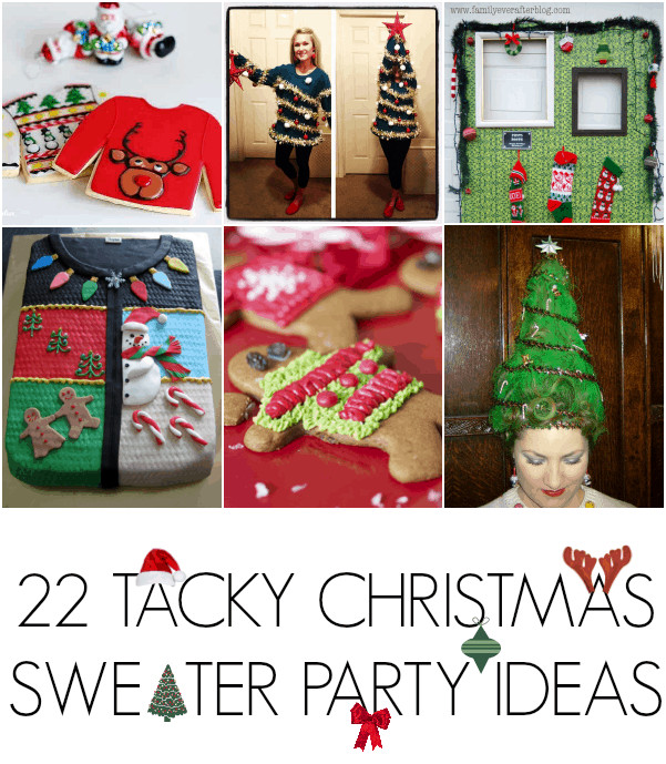 Ugly Christmas Sweater Party Ideas
 22 Fantastic Ugly Christmas Sweater Party Ideas