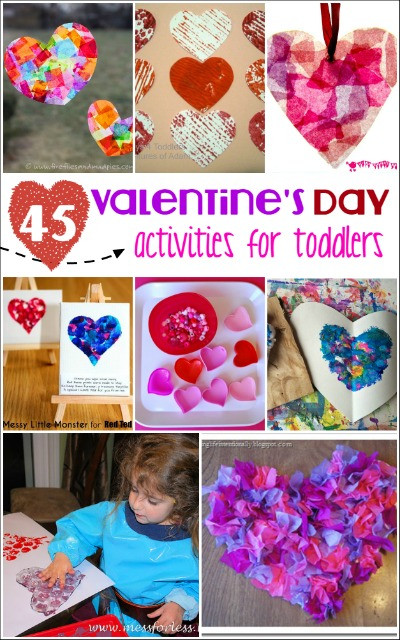 Valentines Day Activities For Preschoolers
 Valentine s Day Activities for Toddlers Mess for Less