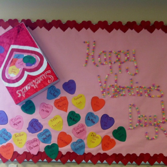 Valentines Day Bullentin Board Ideas
 Sweethearts Bulletin Board Idea For Valentines Day