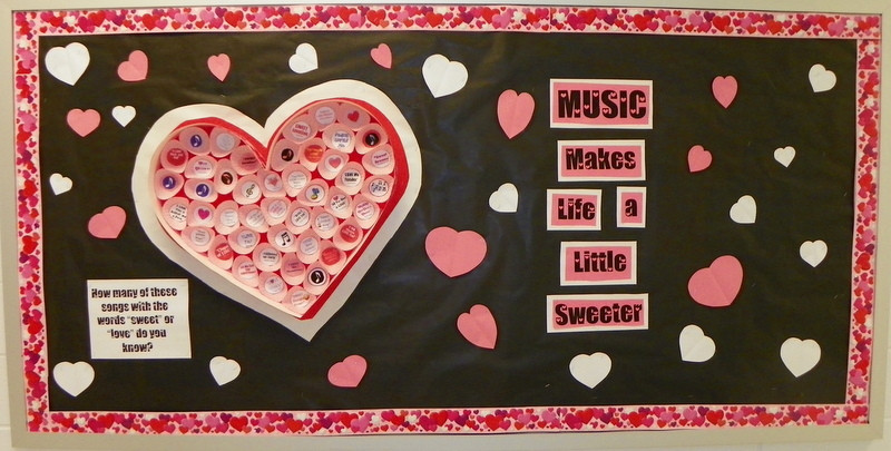Valentines Day Bullentin Board Ideas
 Mrs King s Music Class Valentine s Day Bulletin Board