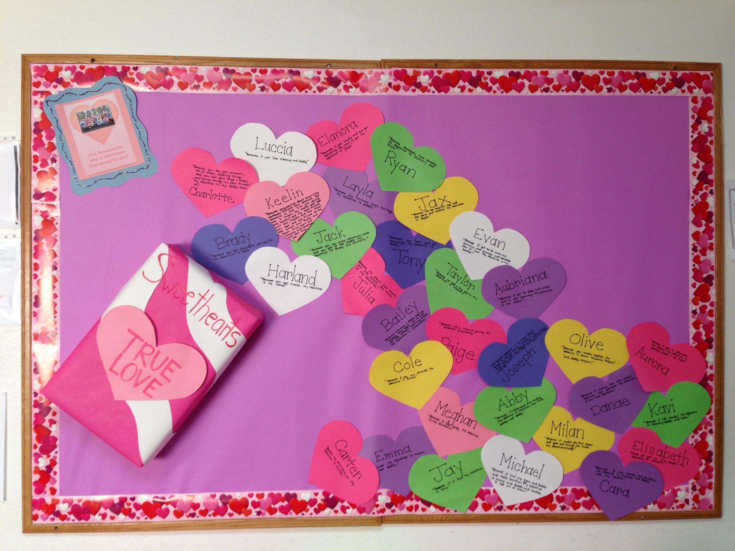 Valentines Day Bulletin Board Ideas For Preschool
 Valentines day bulletin board