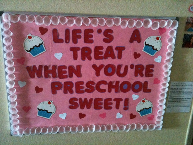 Valentines Day Bulletin Board Ideas For Preschool
 Bulletin boards Valentines day and Treats on Pinterest