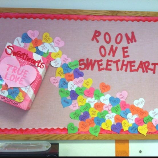 Valentines Day Bulletin Board Ideas For Preschool
 valentines bulletin board A Class full of Sweethearts
