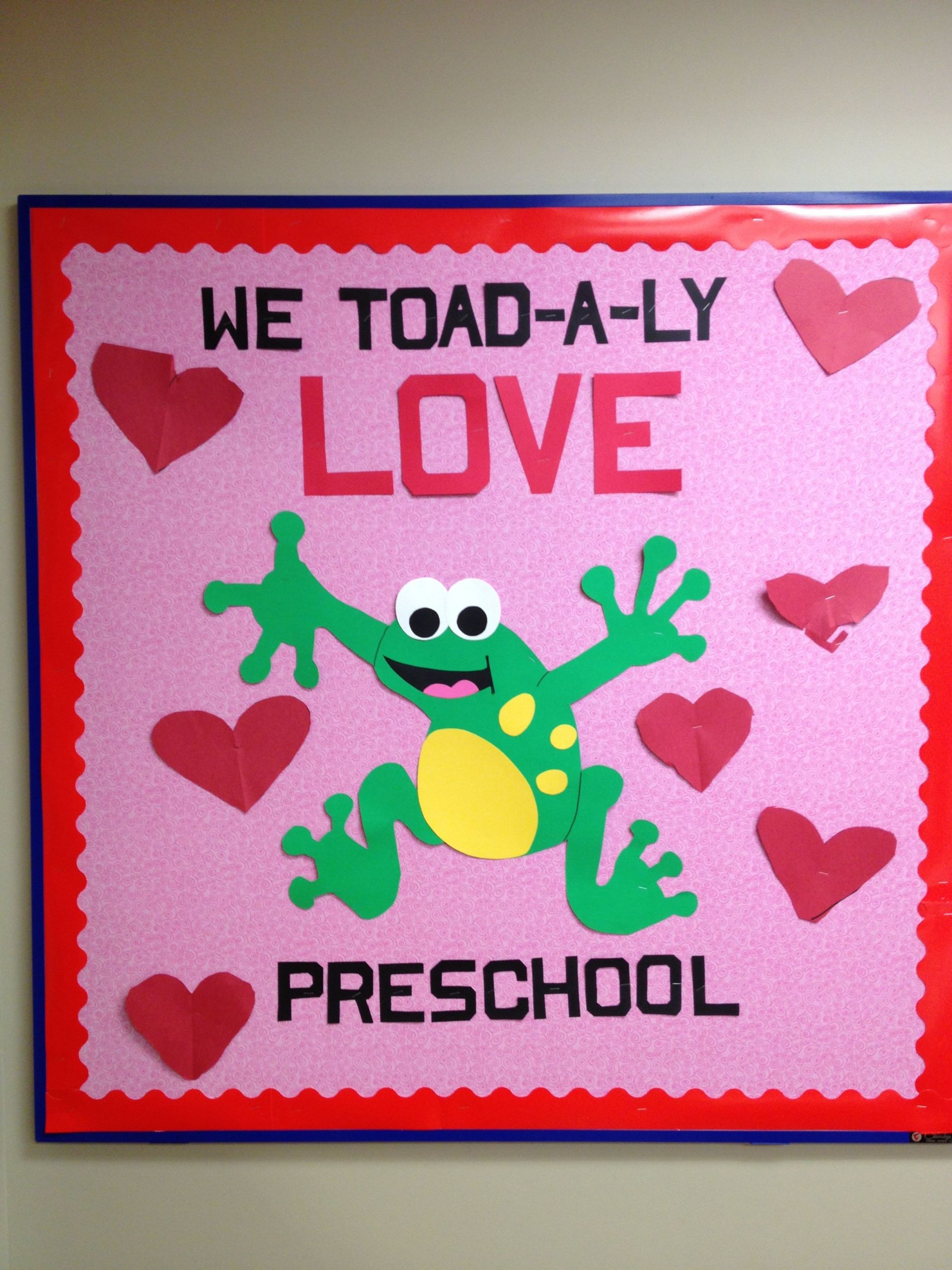 Valentines Day Bulletin Board Ideas For Preschool
 My valentines preschool board