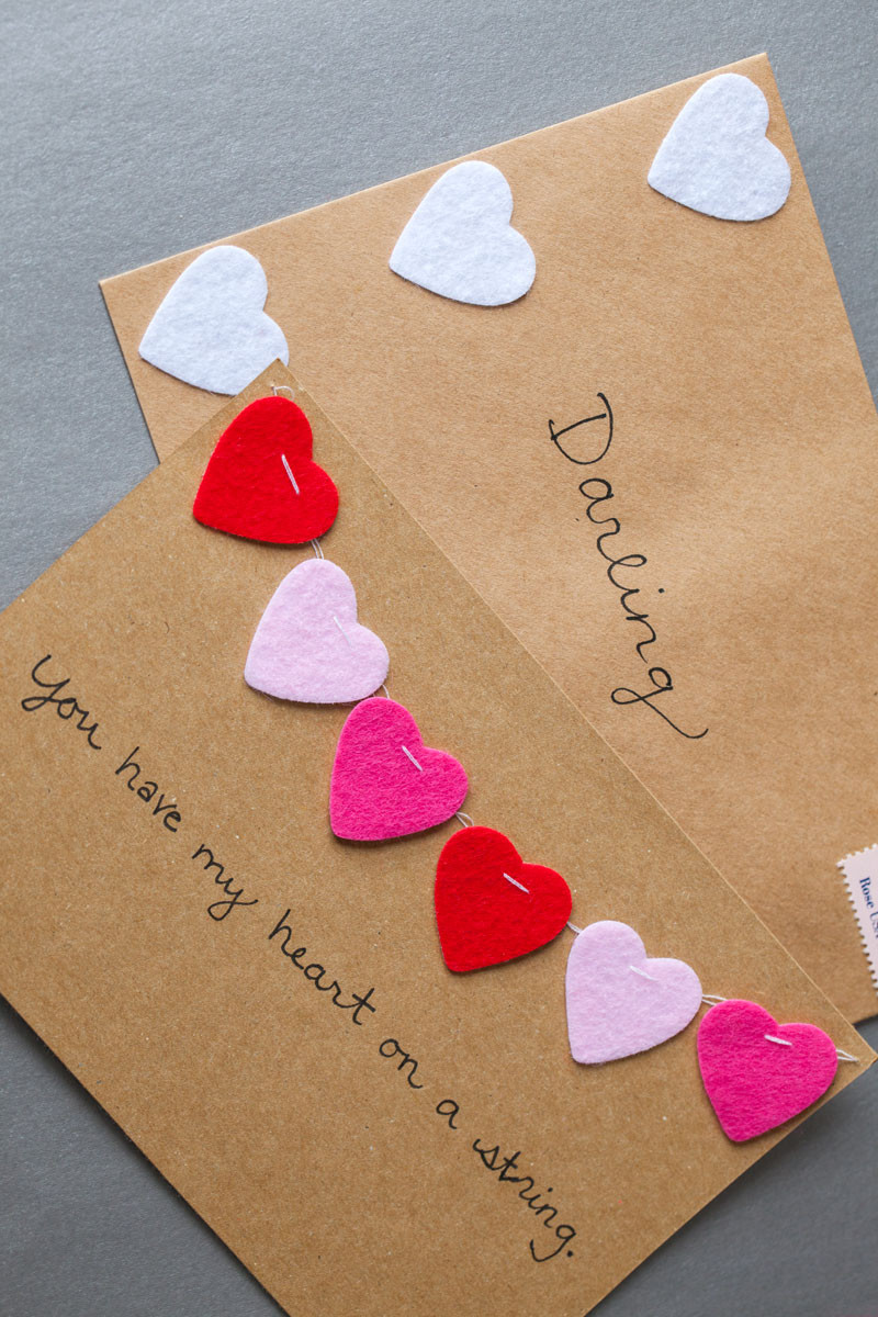Valentines Day Cards Ideas
 DIY Valentine s Day Cards The Effortless Chic