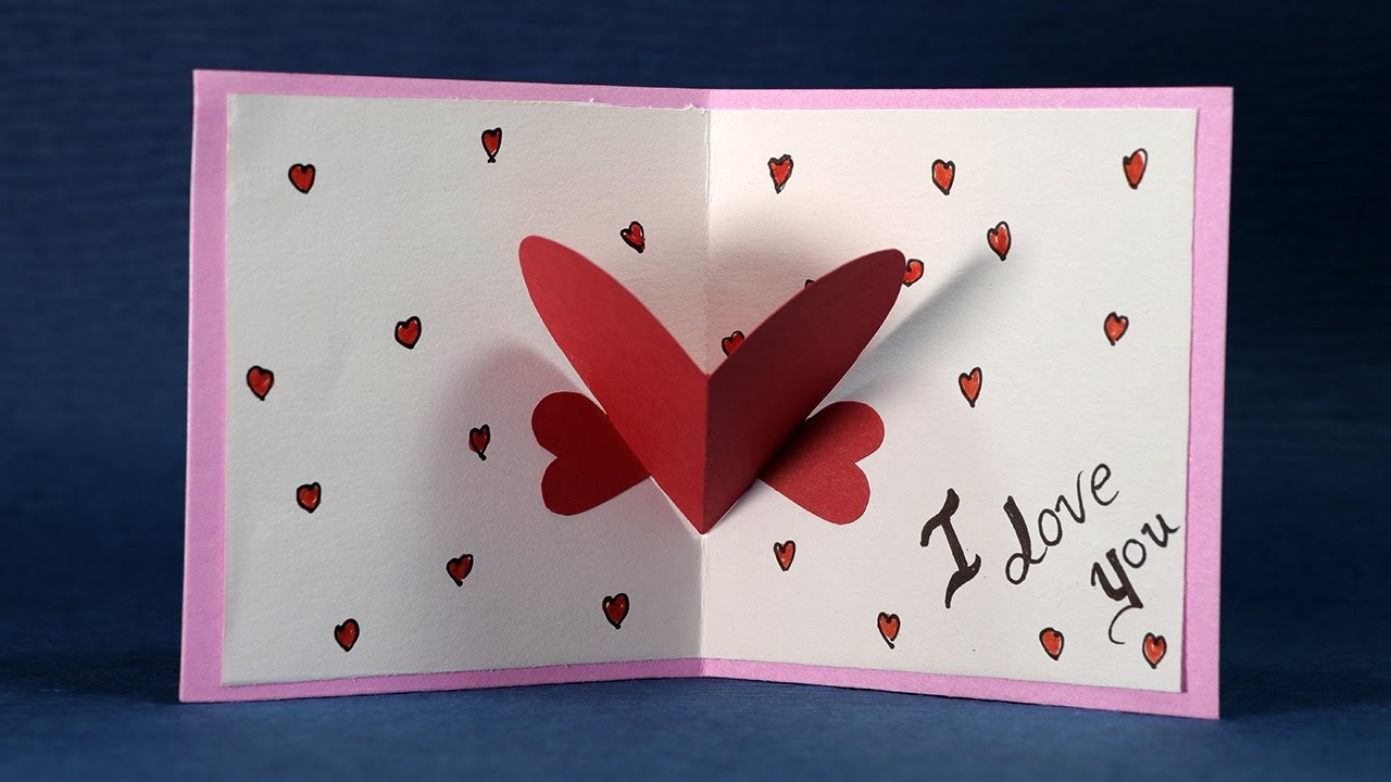 Valentines Day Cards Ideas
 Happy Valentine s Day Card DIY Valentine Card Making