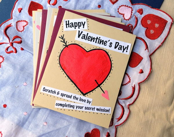 Valentines Day Cards Ideas
 30 Creative Valentine Day Card Ideas & Tutorials Hative