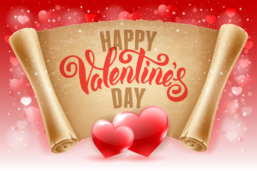 Valentines Day Gift Cards
 Romantic valentine day t cards vector 04 free