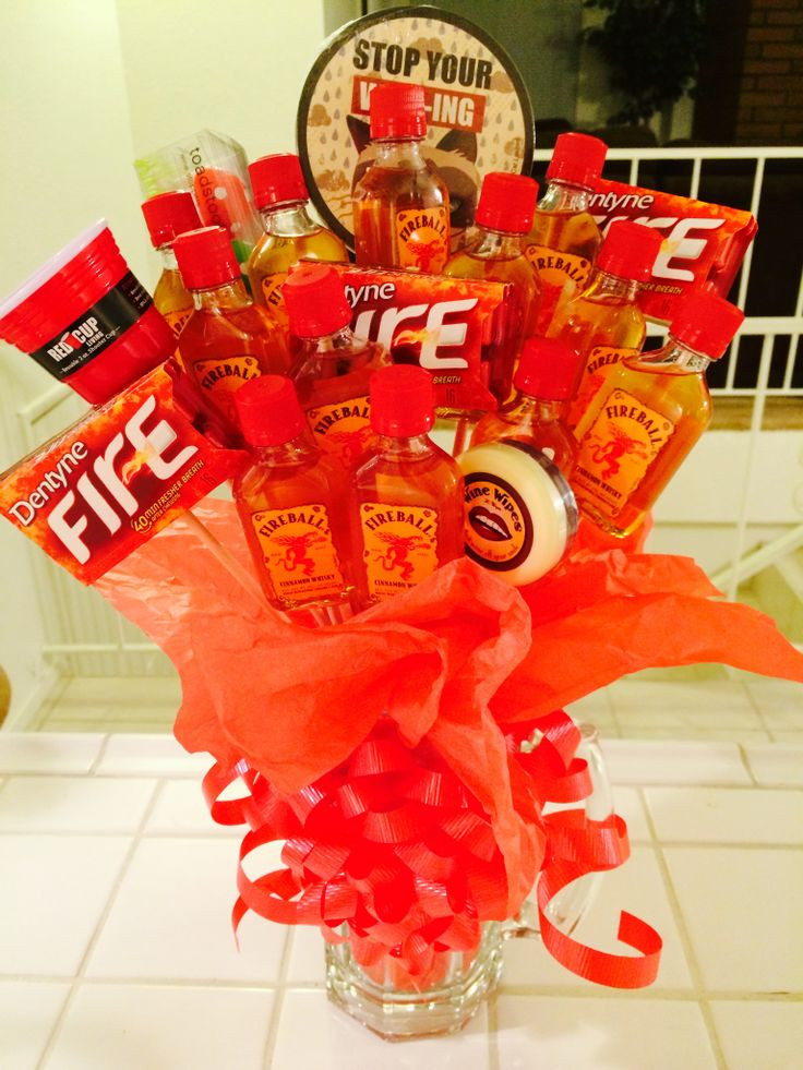 Valentines Day Gifts For Daddy
 Fireball Man Bouquet – Perfect for Valentine’s Day his