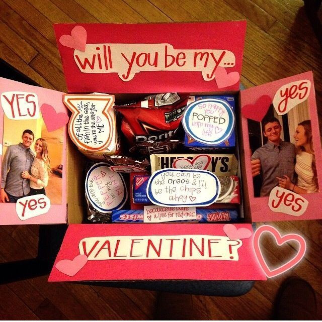 Valentines Day Gifts For Him Pinterest
 Valentines Day Care Package for long distance boyfriend