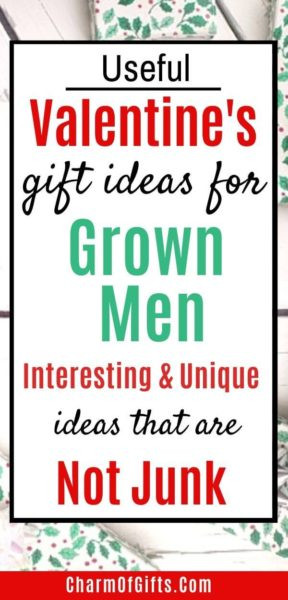 Valentines Day Gifts For Husband
 Best Valentine s Gift Ideas for Grown Men 30 And Over