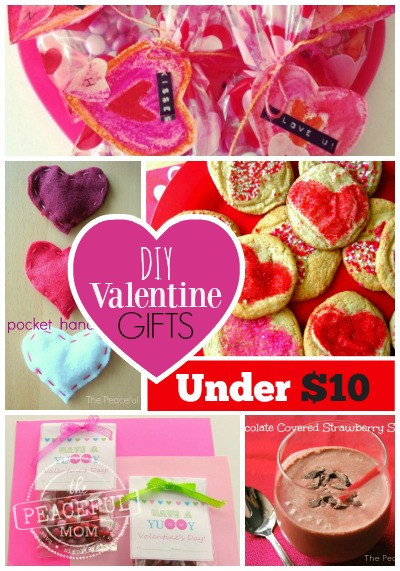 Valentines Day Gifts For Mom
 DIY Valentine Gifts for $10 or Less The Peaceful Mom