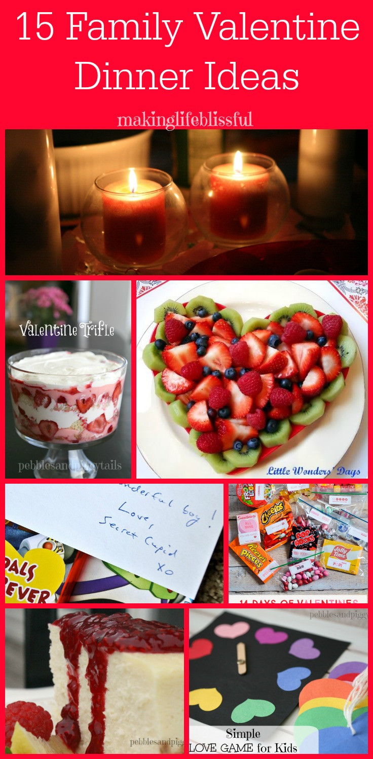 Valentines Day Ideas For Families
 Valentine Dinner Ideas for Families
