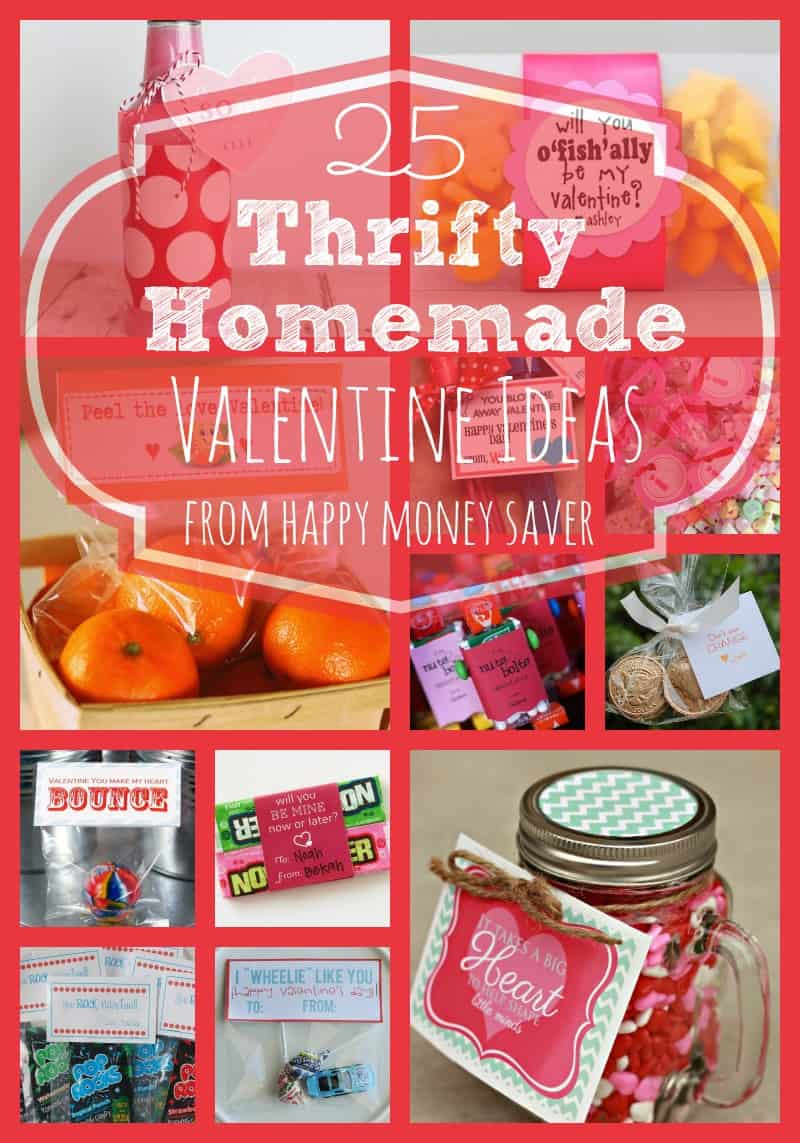 Valentines Day Ideas For School
 25 Thrifty Homemade Valentine Ideas