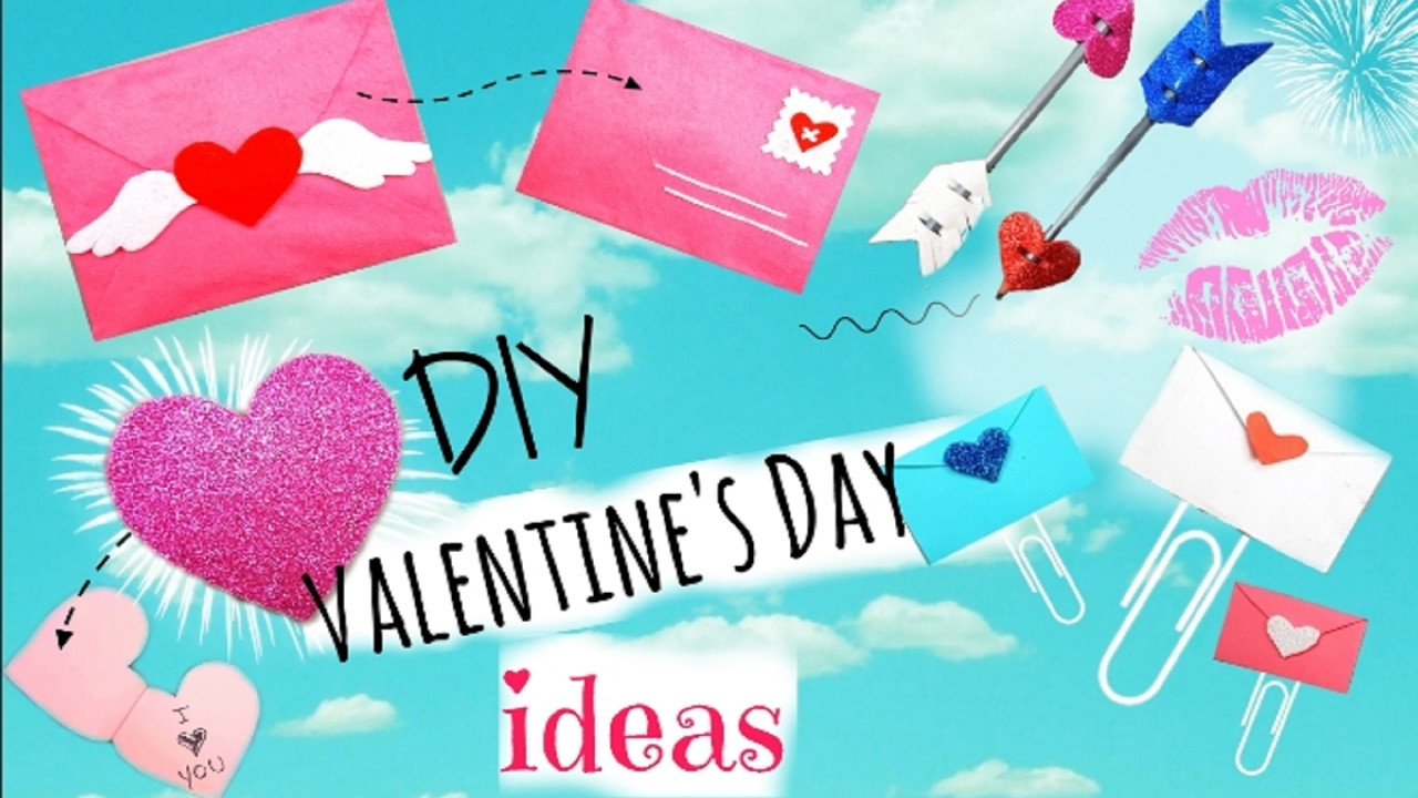 Valentines Day Ideas For School
 DIY Valentine s Day Gifts & School Supplies Ideas